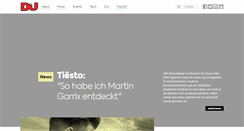 Desktop Screenshot of djmag.de